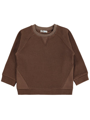 Civil Boys Parçalı 2-5 Yaş Sweatshirt - Kahverengi