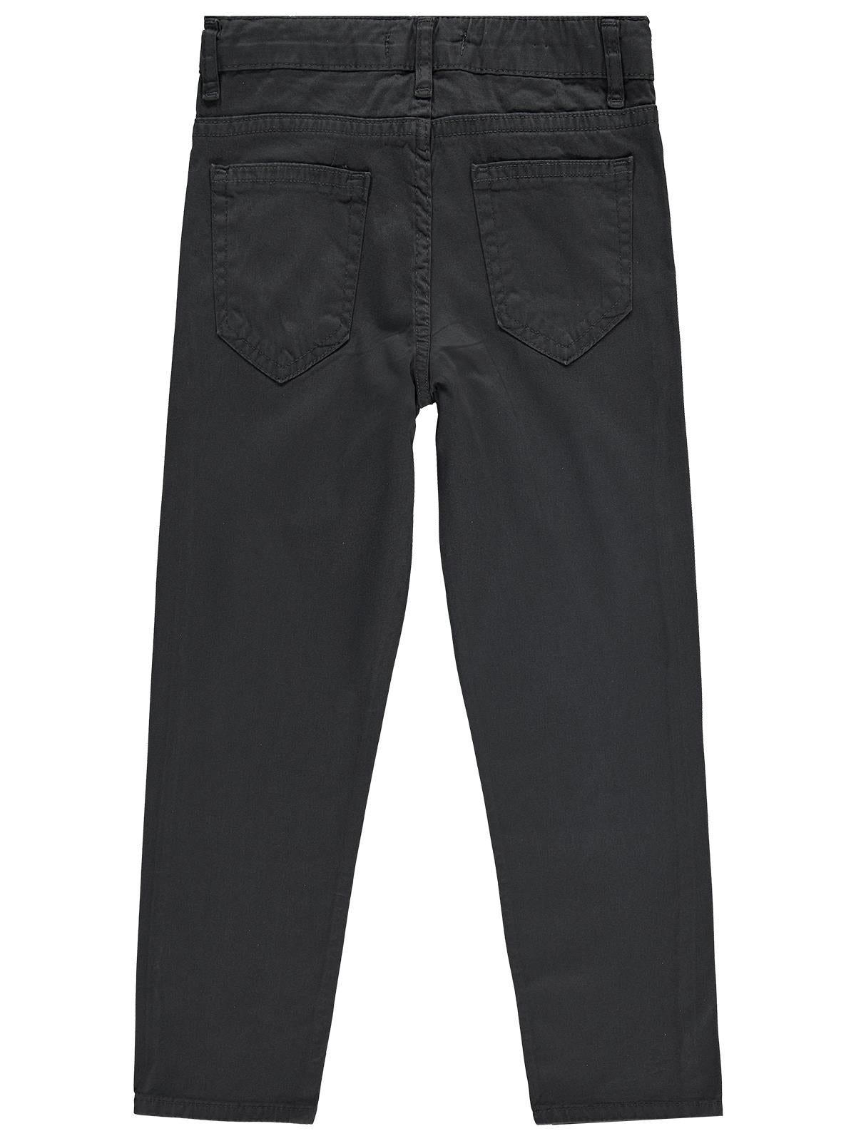 Civil Boys Erkek Çocuk Basic Pantolon | Kot | Okul Kreş ve Günlük Kullanım - Gri