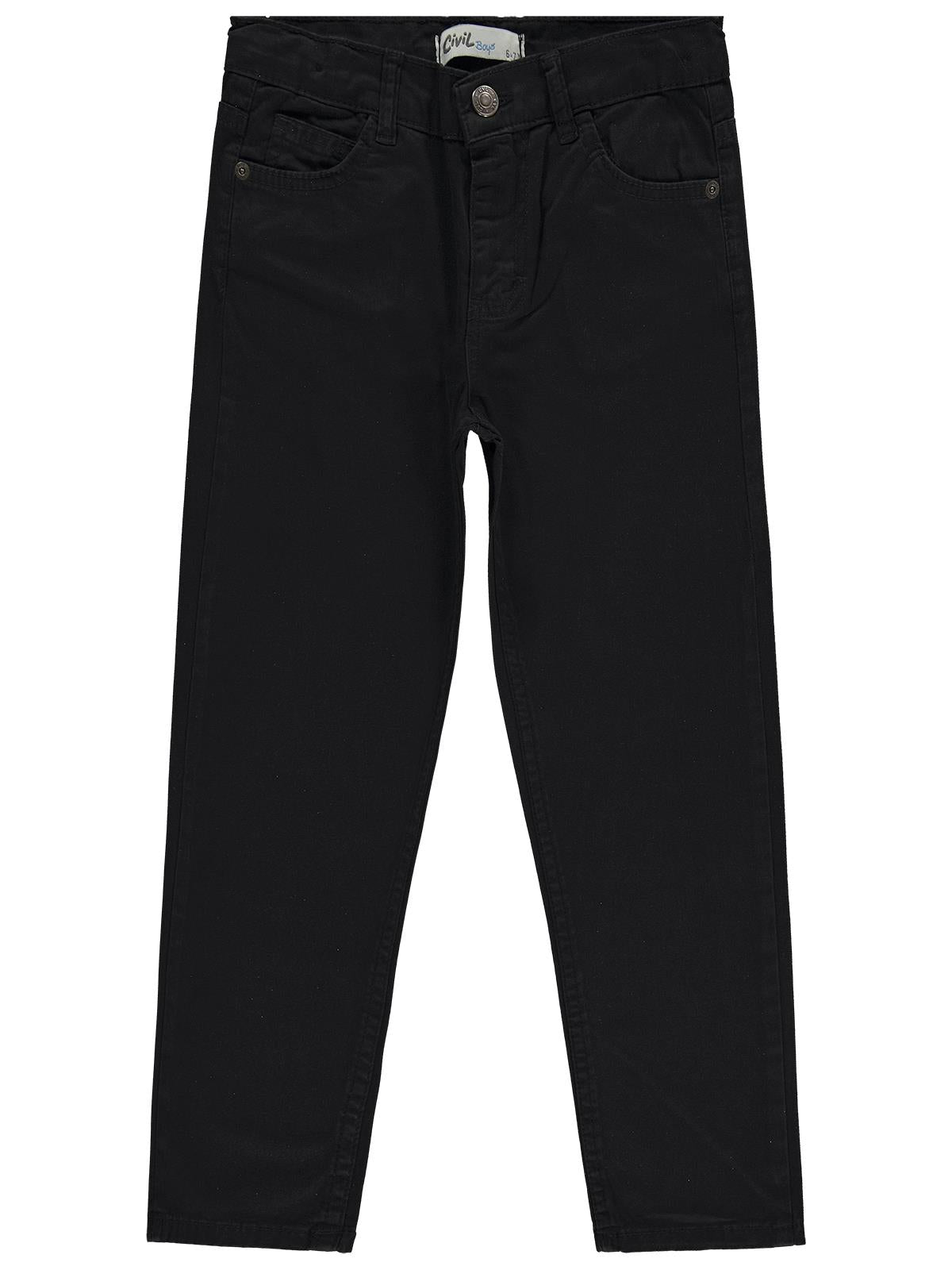Civil Boys Basic 6-9 Yaş Pantolon - Siyah