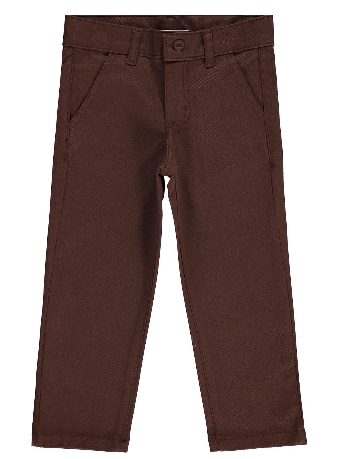 Civil Boys 3 Cepli Chıno 2-5 Yaş Pantolon - Kahverengi