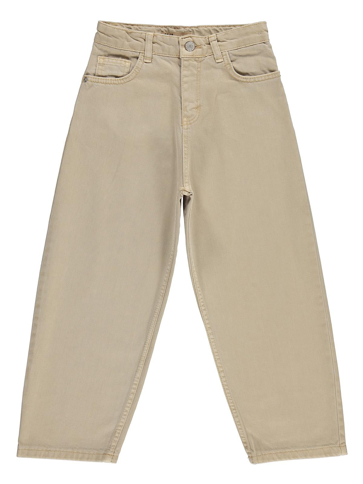 Civil Boys Baggy Kalıp 10-13 Yaş Pantolon - Bej