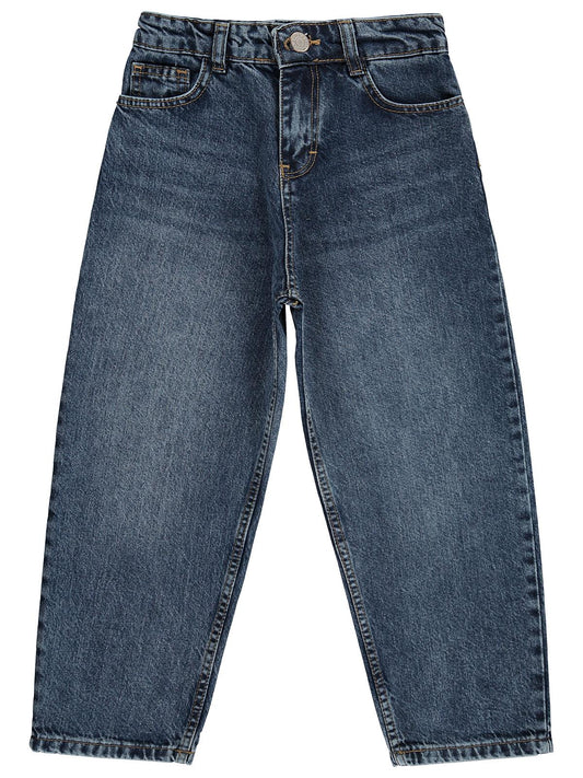 Civil Boys Baggy Kalıp 6-9 Yaş Pantolon  - Mavi