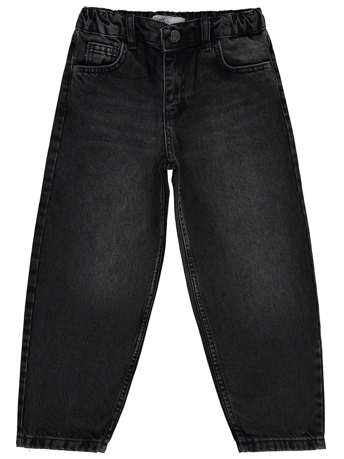 Civil Boys Beli Lastikli 10-13 Yaş Pantolon - Siyah