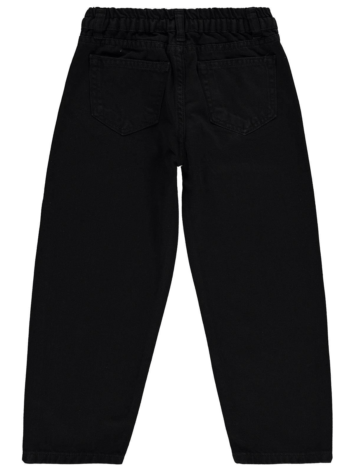 Civil Boys Beli Lastikli 6-9 Yaş Pantolon - Siyah