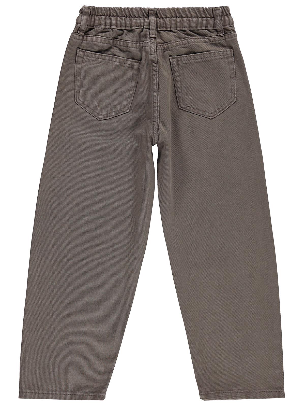 Civil Boys Beli Lastikli 10-13 Yaş Pantolon - Kahve