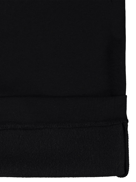 Civil Kız Çocuk Believe Nakışlı Sweatshirt | 3 İp Uzun Kol | Okul Kreş ve Günlük Kullanım - Siyah
