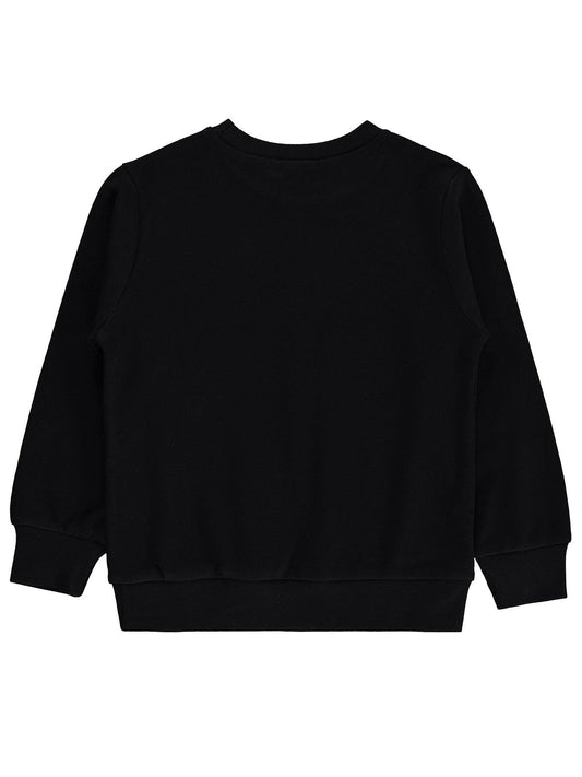 Civil Boys Hıkıng Baskılı 2-5 Yaş Sweatshirt - Siyah