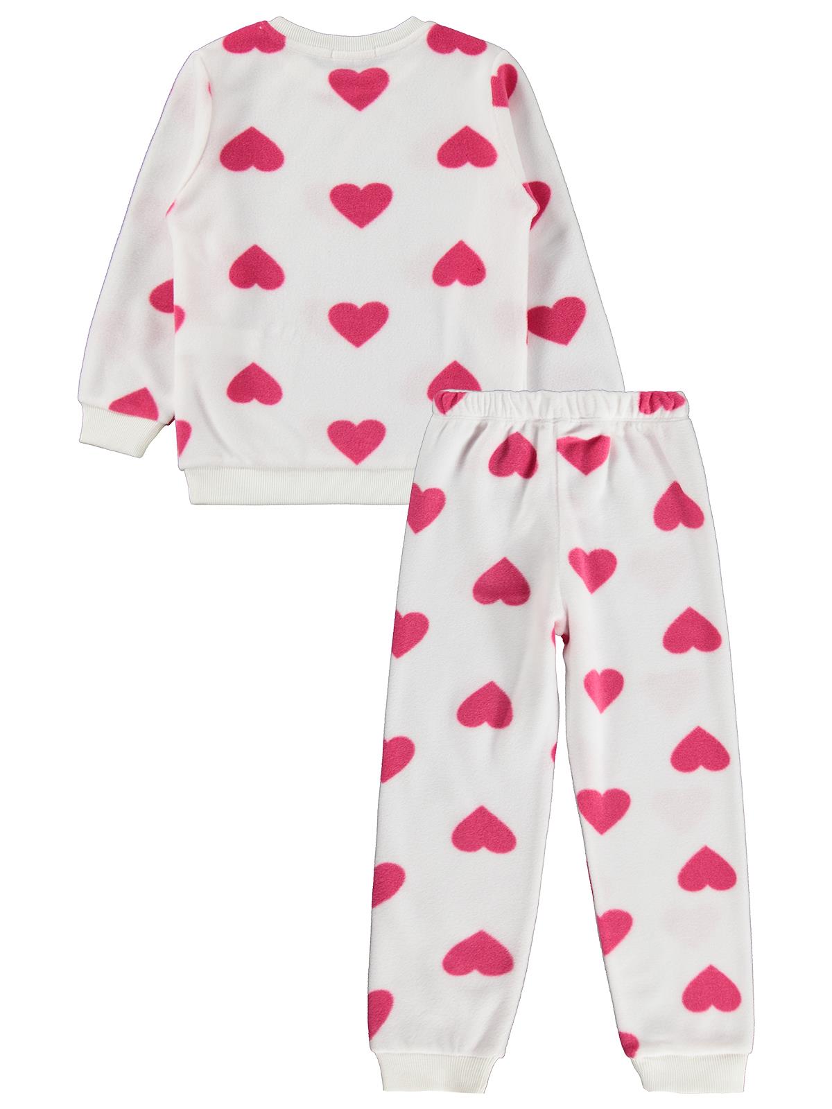 Civil Girls Kalpli 10-13 Yaş Pijama Takımı - Ekru