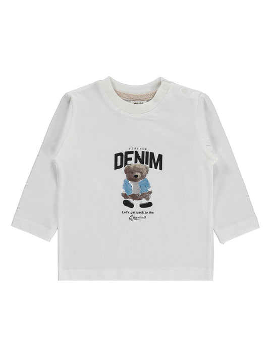 Civil Baby Yelekli 6-18 Ay Takım - Bej