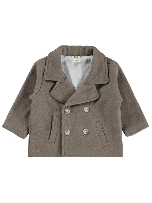 Civil Baby Kaşe 6-18 Ay Ceket - Bej