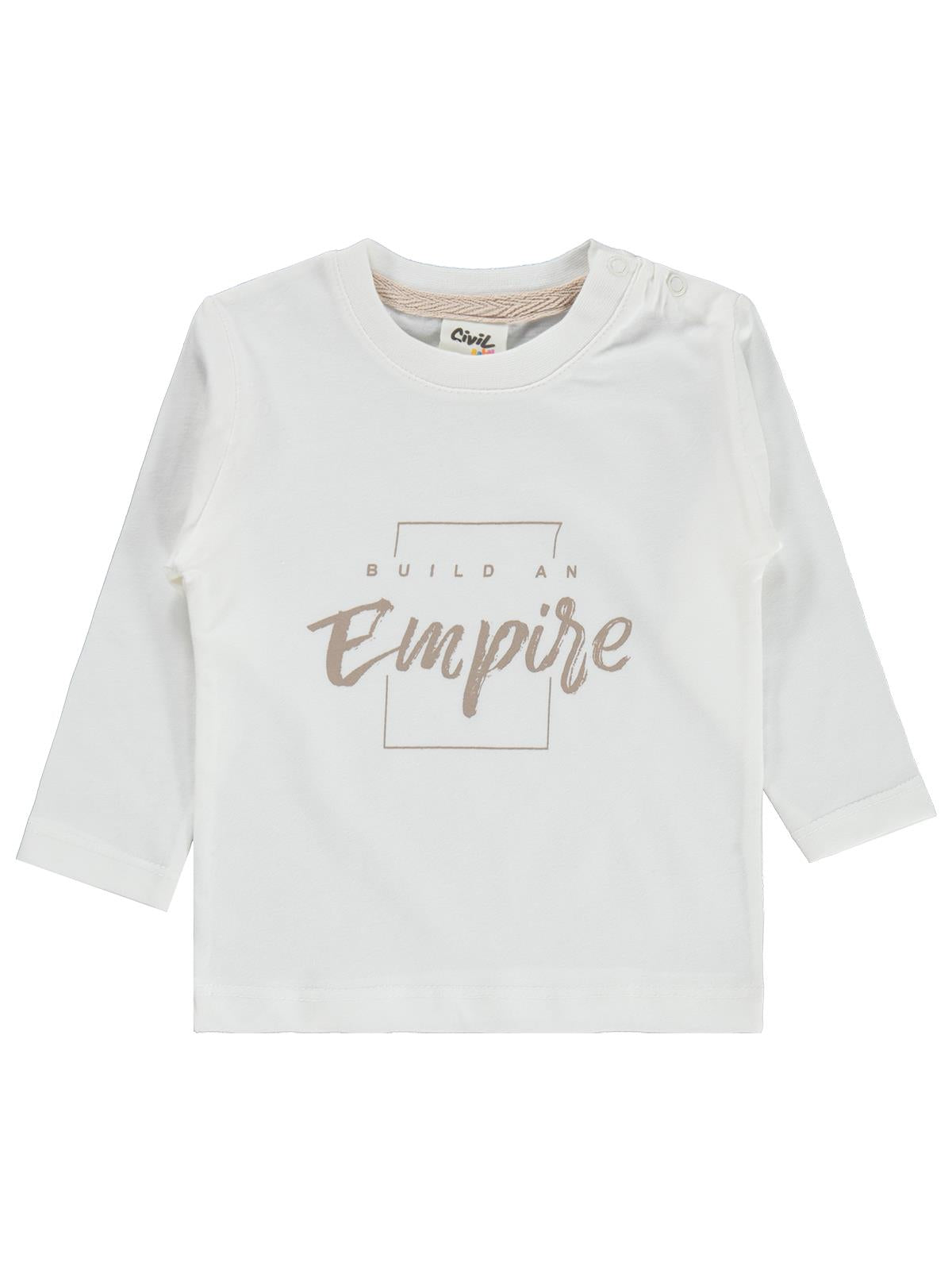 Civil Baby Velosft Montlu 6-18 Ay Takım - Ekru