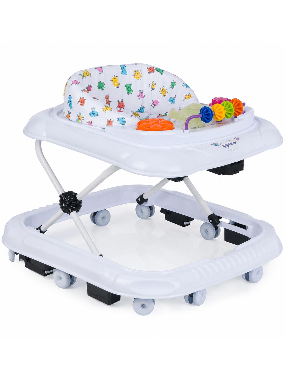Baby Force Müzikli Işıklı Bebek Yürüteci - Beyaz
