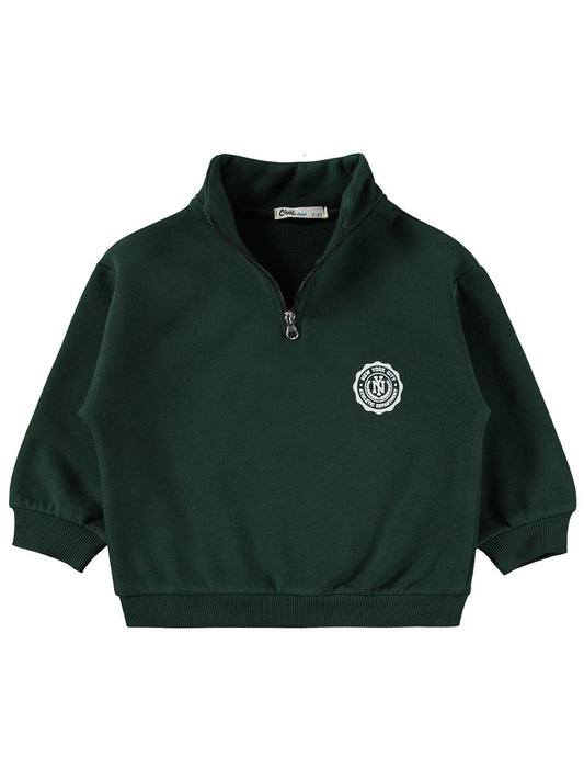 Civil Boys New York 96 Baskılı 2-5 Yaş Eşofman Takımı - Yeşil