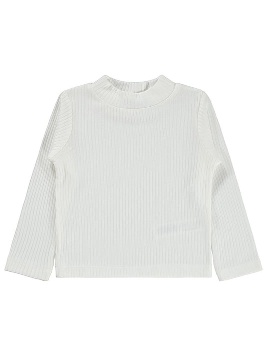 Pierre Cardin Sweatshirt | Modal Uzun Kol Bisiklet Yaka | Okul Kreş ve Günlük Kullanım - Ekru