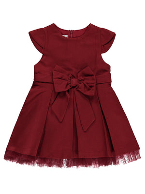 Pierre Cardin 2-5 Yaş Elbise - Bordo