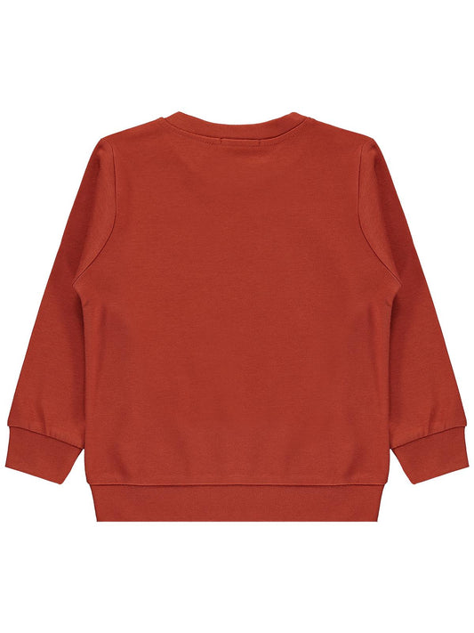 Civil Boys Break Baskılı 2-5 Yaş Sweatshirt - Turuncu
