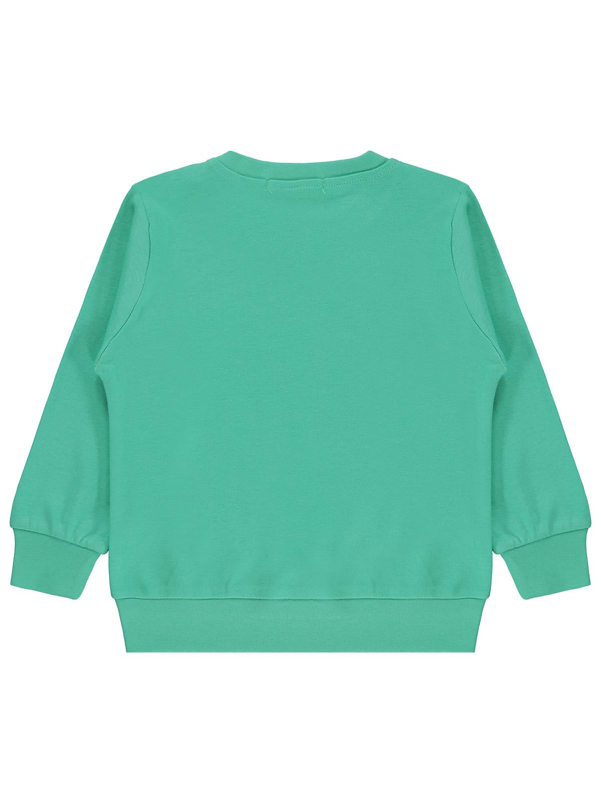 Civil Boys Kulaklık Baskılı 2-5 Yaş Sweatshirt  - Yeşil