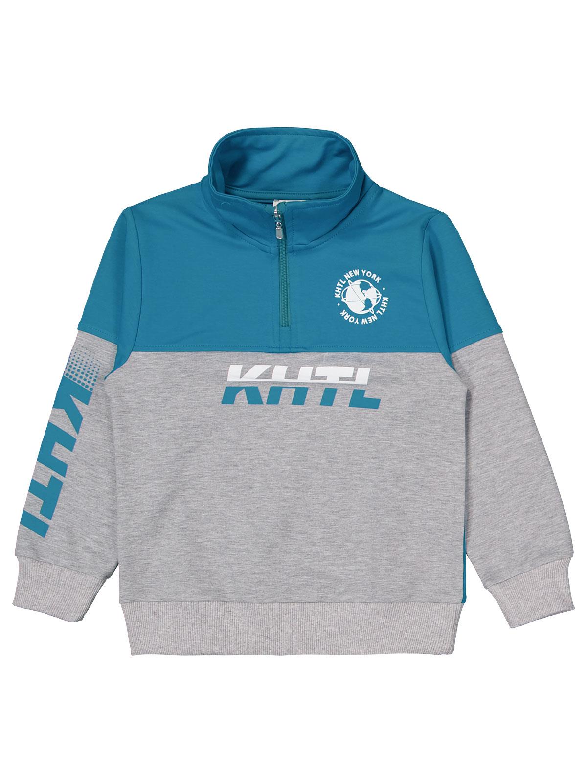 Civil Boys KHTL Baskılı 6-9 Yaş Eşofman Takımı - Mavi