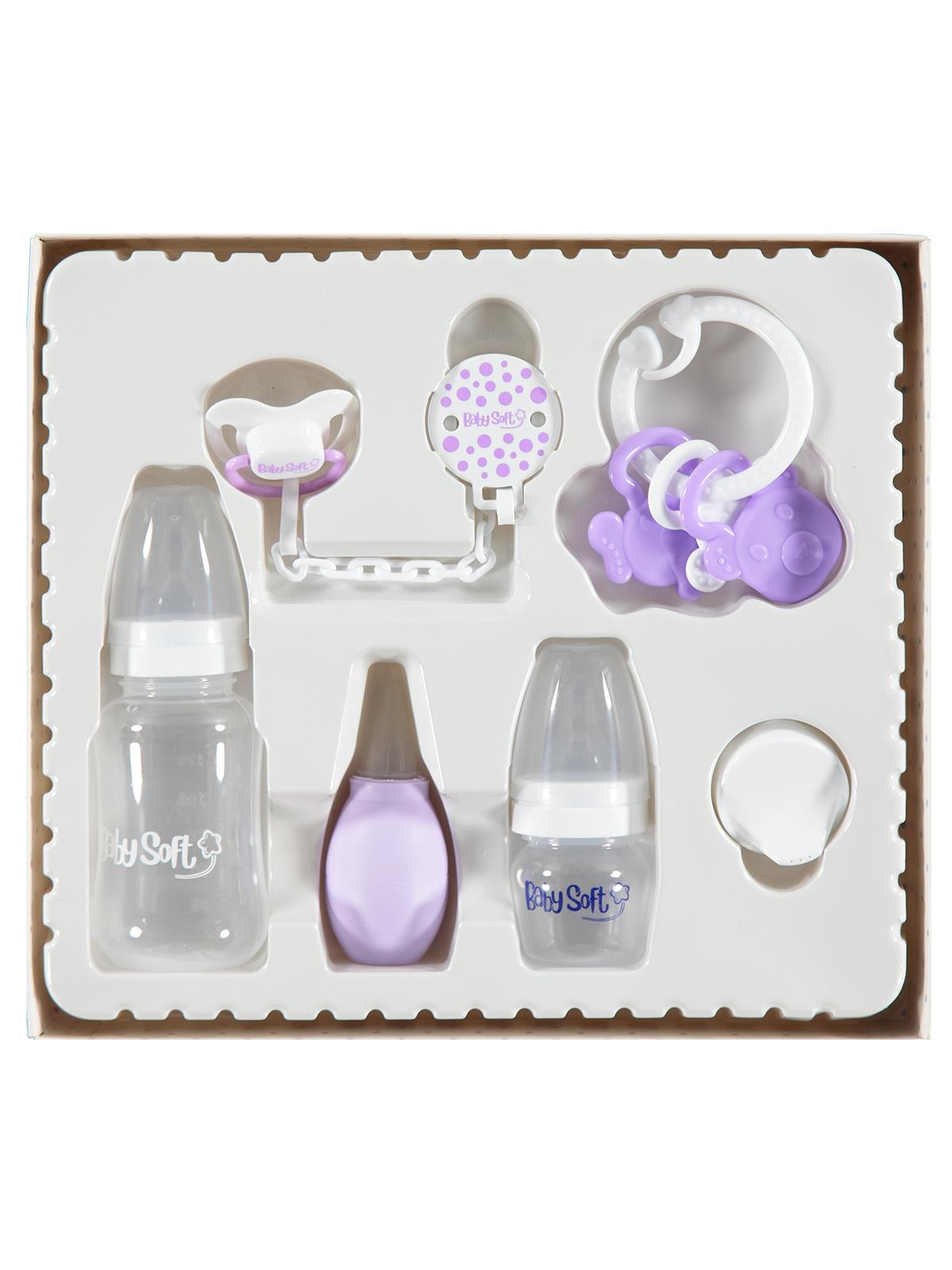 Baby Soft Yenıdogan Bebek Hedıye Setı - Lila