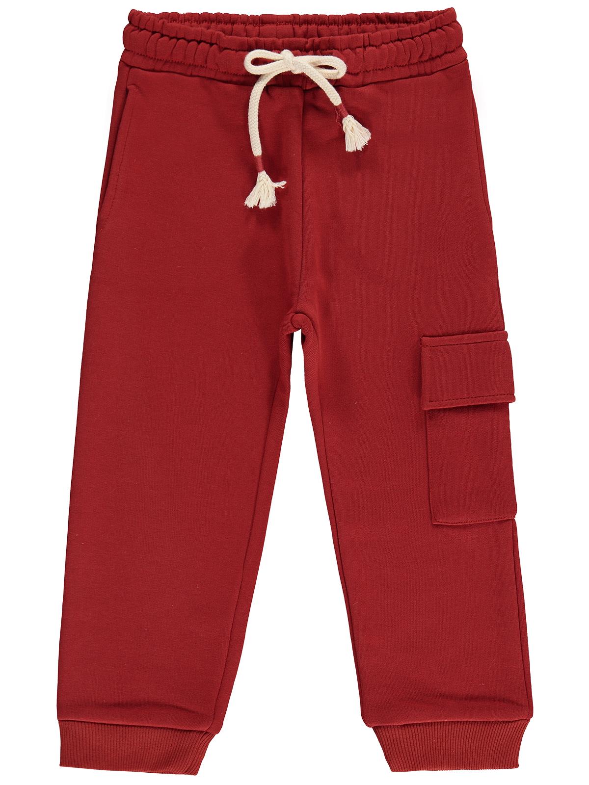 Silversun Kargo Cepli 2-7 Yaş Eşofman Altı - Bordo