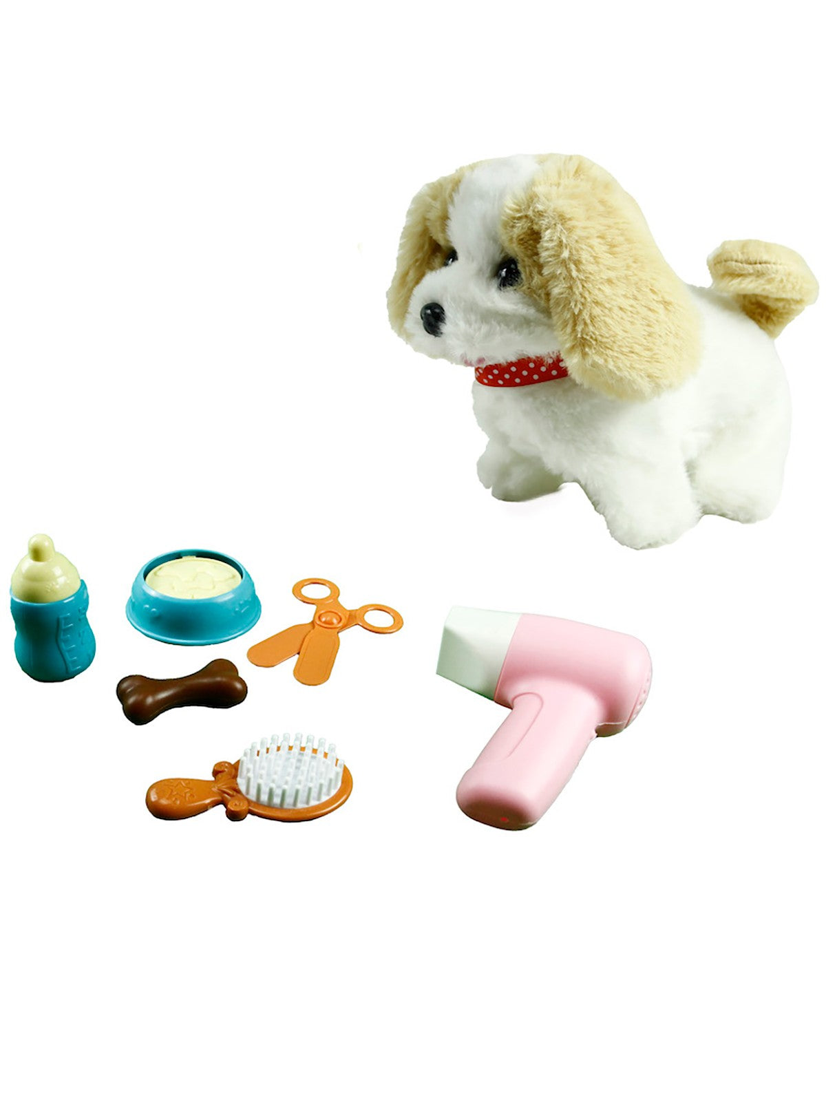 Vardem Tasıma Cantalı Seslı Hareketlı Kopek Set - Sarı