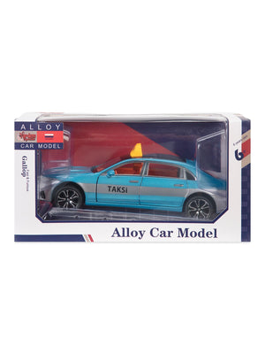 Vardem Kutulu Çek Bırak 1:24 Işıklı Ve Sesli Kapıları Açılan Mrs Taxi - Mavi
