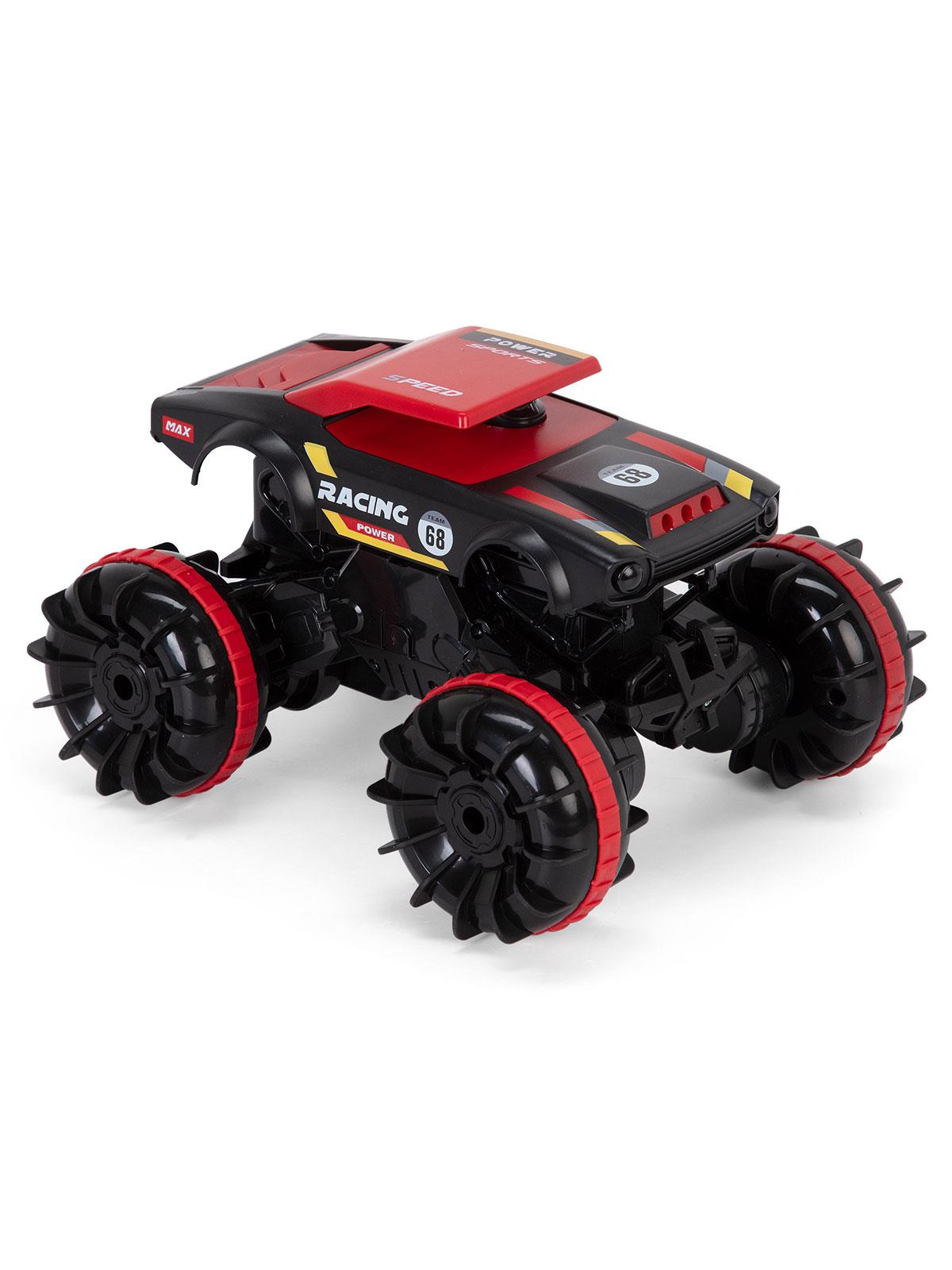 Vardem 2.4G Sarjlı Amfıbı Off Road Stunt Araba - Kırmızı