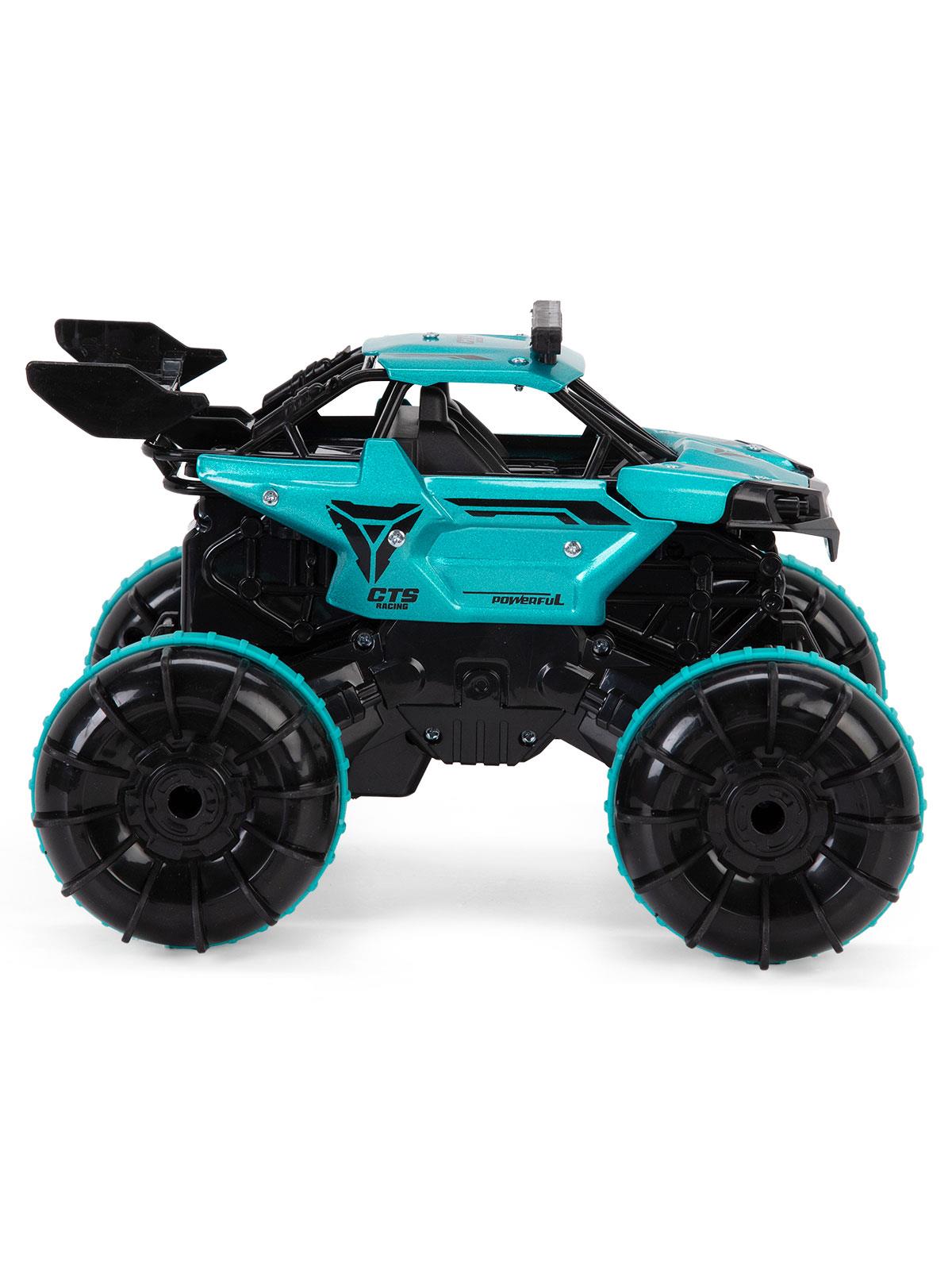 Vardem 2.4G Sarjlı Amfıbı Off Road Stunt Araba - Yeşil