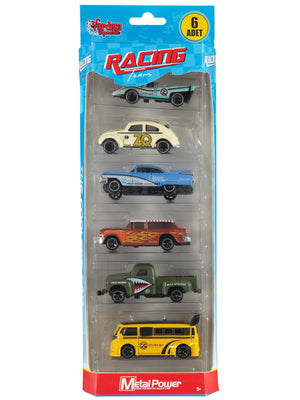 Vardem Kartela 1:64 Metal 6 Lı Araba - Sarı
