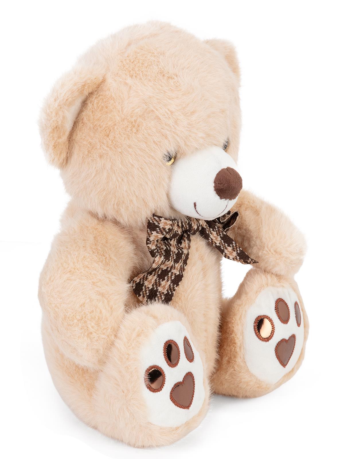 Vardem Peluş 30 Cm Kurdeleli Ayı - Kahverengi