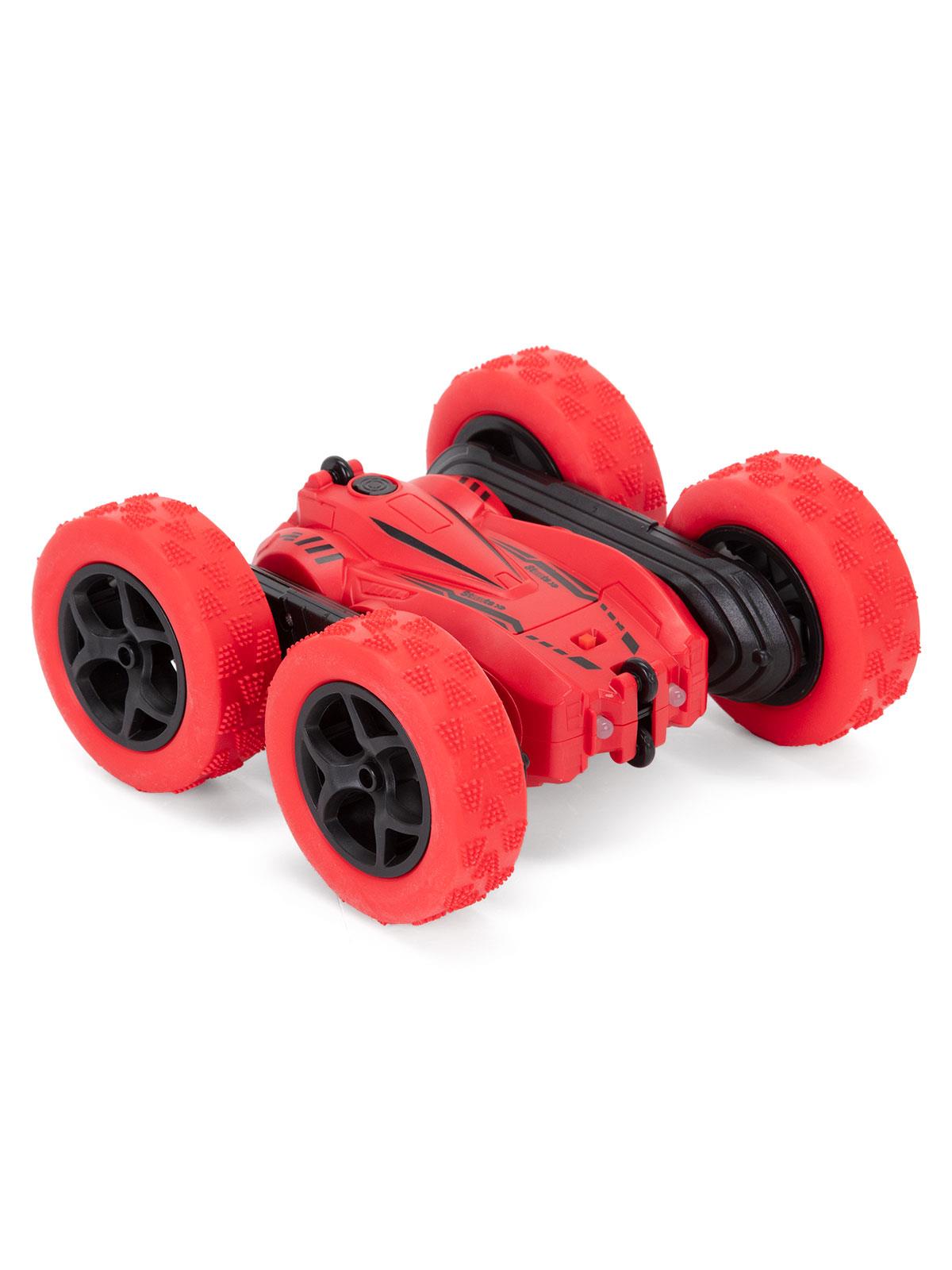 SH40201B 16 Cm Dört Tekerlekten Çekişli 360 Dönebilen 2.4 Ghz Kumandalı Araba - Kırmızı