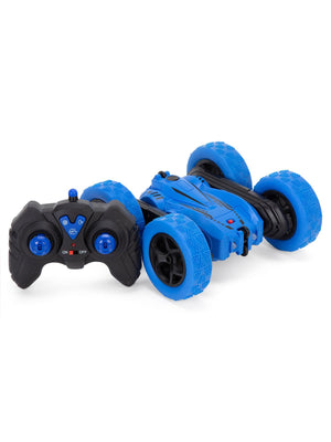 SH40201B 16 Cm Dört Tekerlekten Çekişli 360 Dönebilen 2.4 Ghz Kumandalı Araba - Mavi
