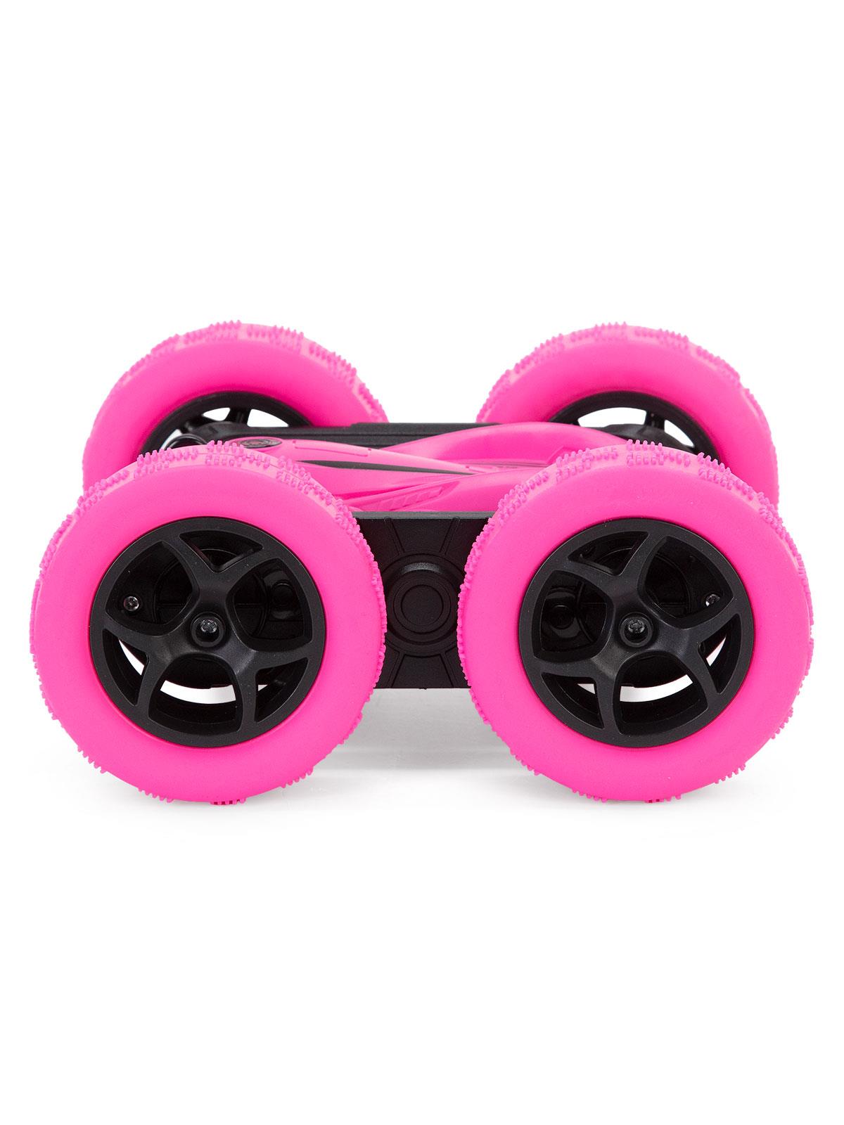 SH40201B 16 Cm Dört Tekerlekten Çekişli 360 Dönebilen 2.4 Ghz Kumandalı Araba - Pembe