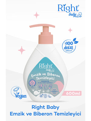 Right Baby Emzik ve Biberon Temizleyici 600 ml