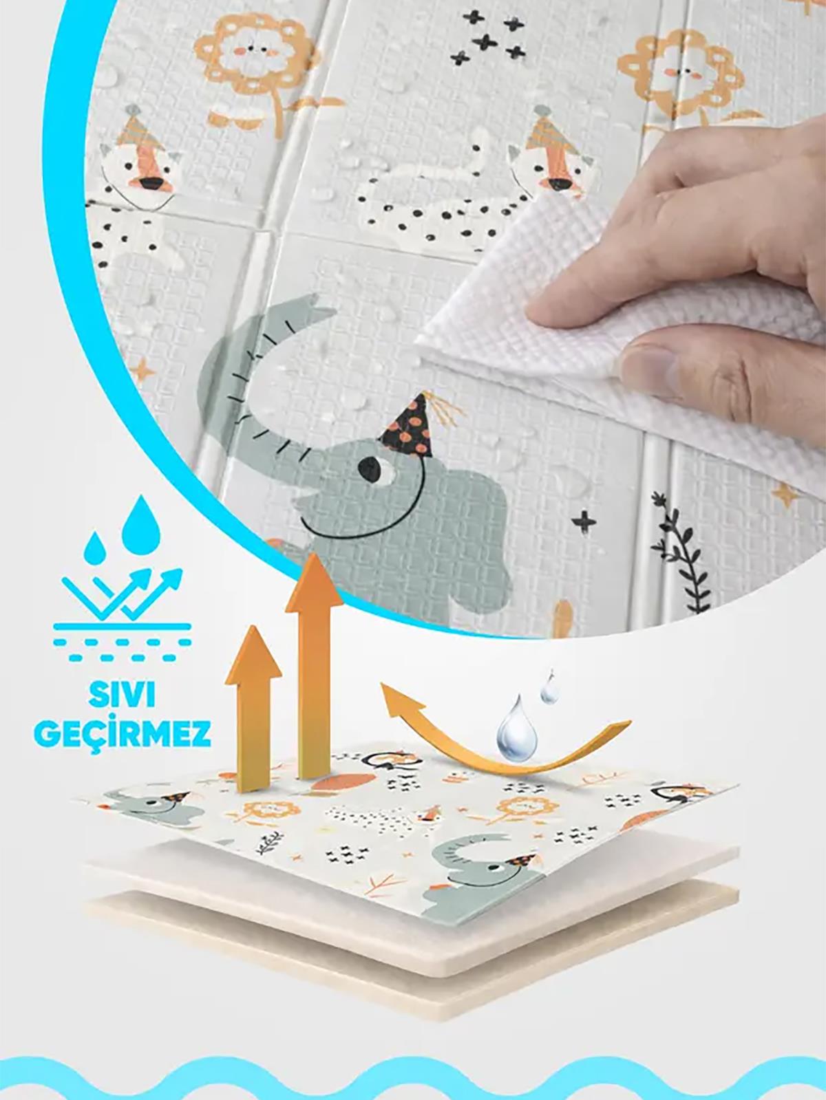 Serin Mat Katlanabilir Oyun Matı- Orman Şenliği