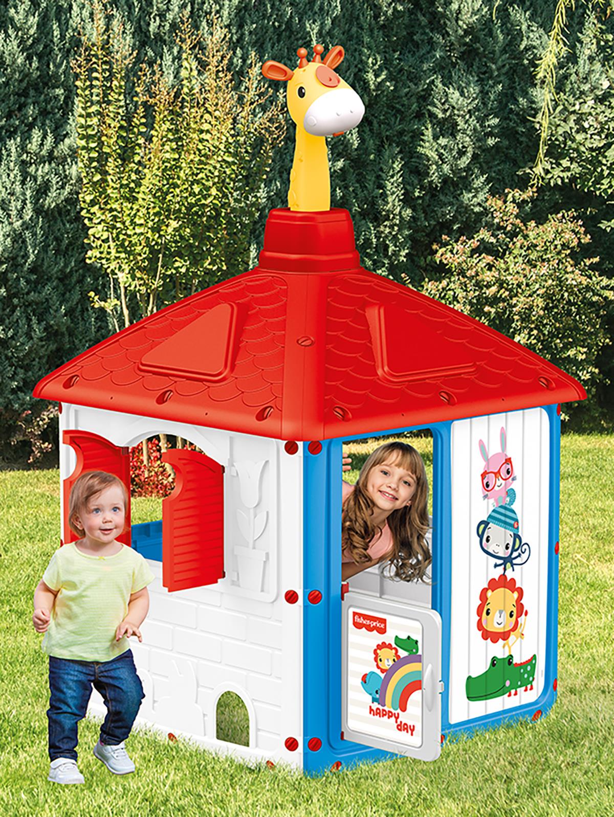 Fisher Price Oyun Evim - Kırmızı