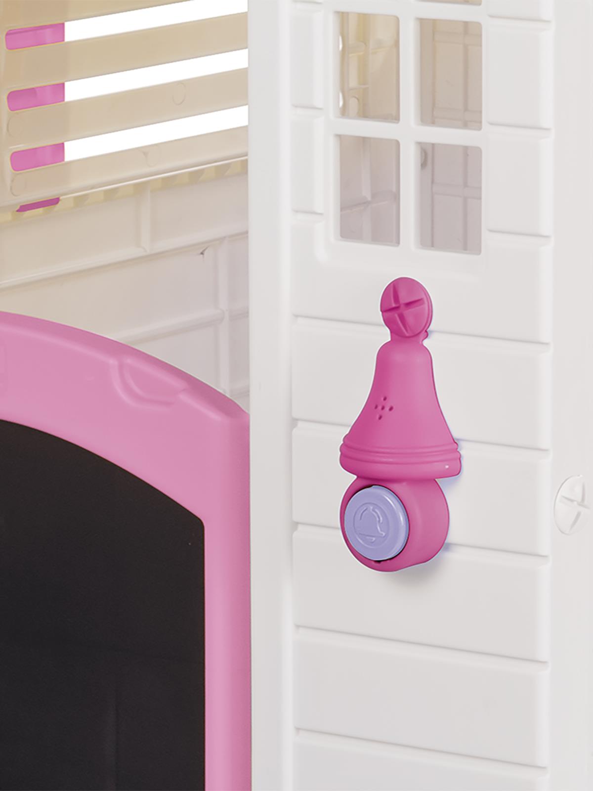 Dolu Oyuncak Oyuncak Aksesuarlı Oyun Evi - Pembe