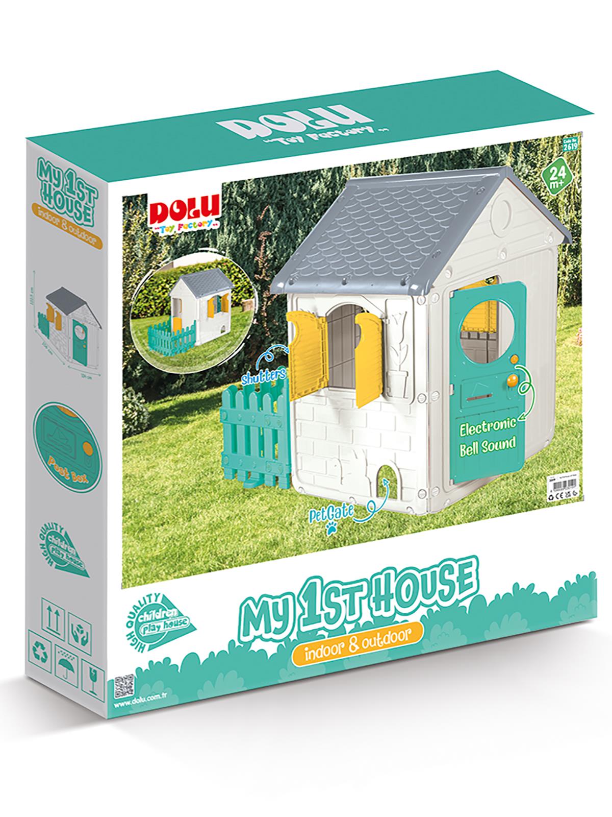 Dolu Oyuncak Çitli İlk Evim - Yeşil