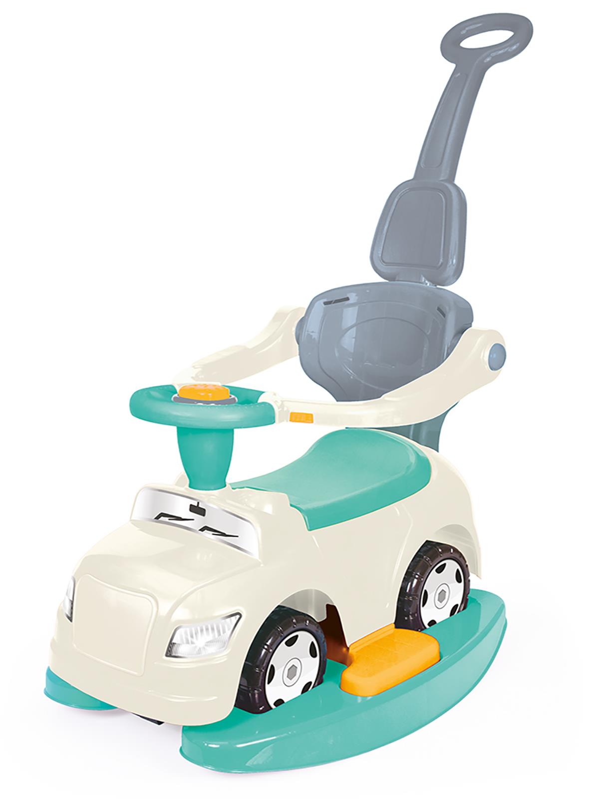 Dolu Oyuncak  Step Araba 4 U 1 Arada - Yeşil