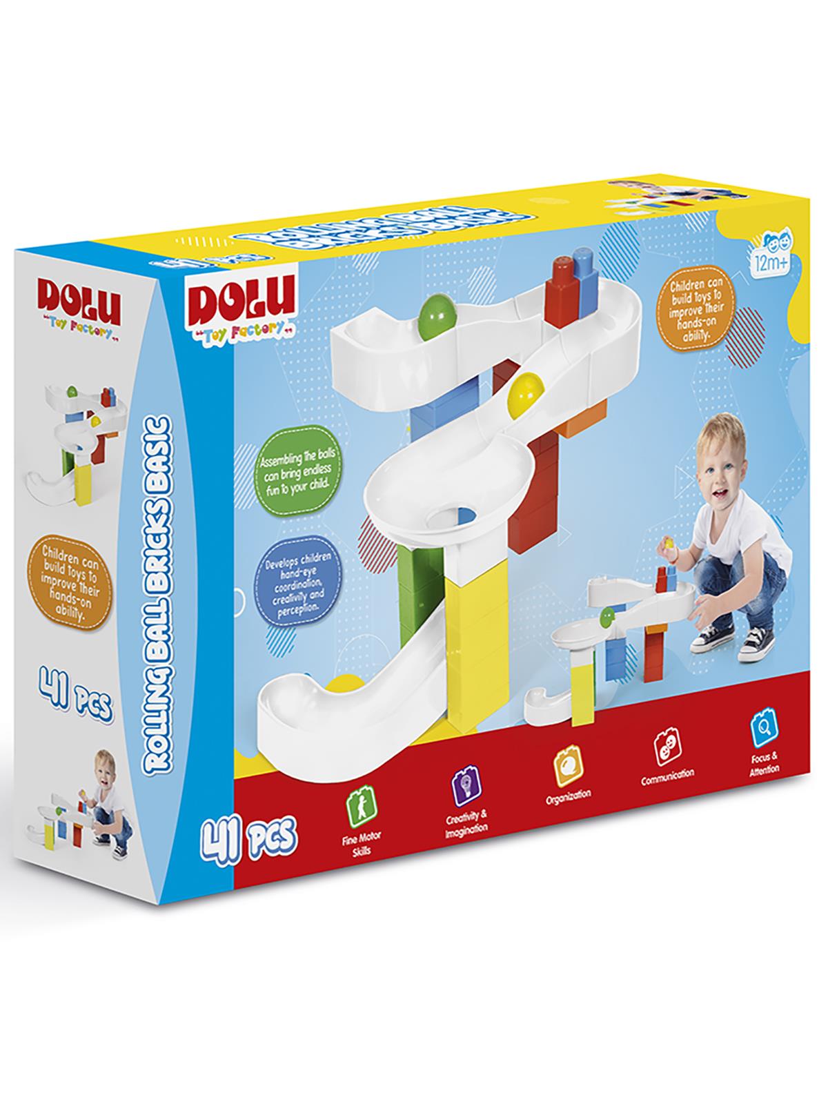 Dolu Oyuncak  Eğitici Top Yuvarlama Blokları