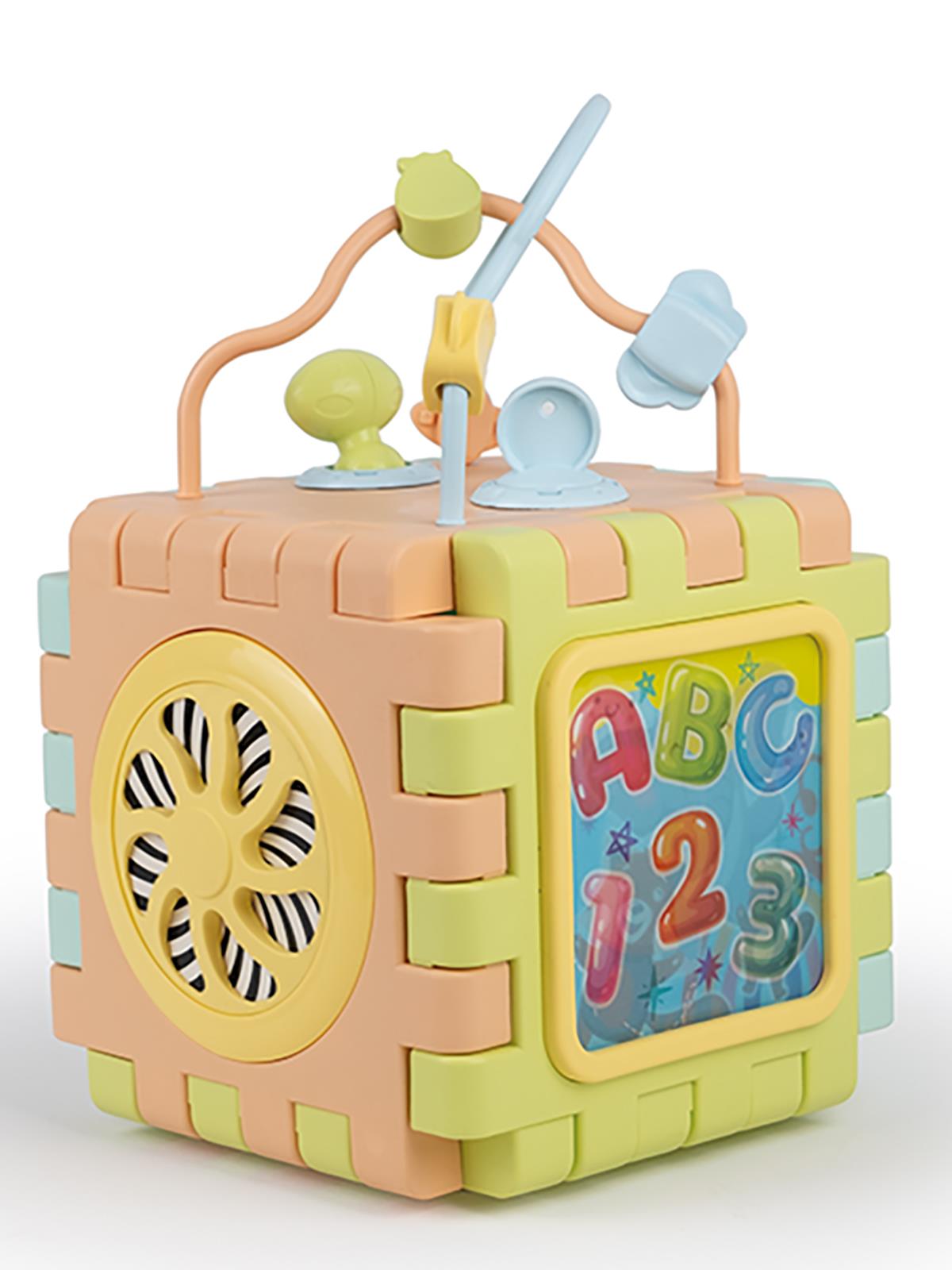 Dolu Oyuncak  2 In 1 Eğitici Küp Ve Puzzle