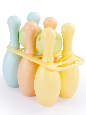Dolu Oyuncak  Büyük Bowling File Set  - Yeşil