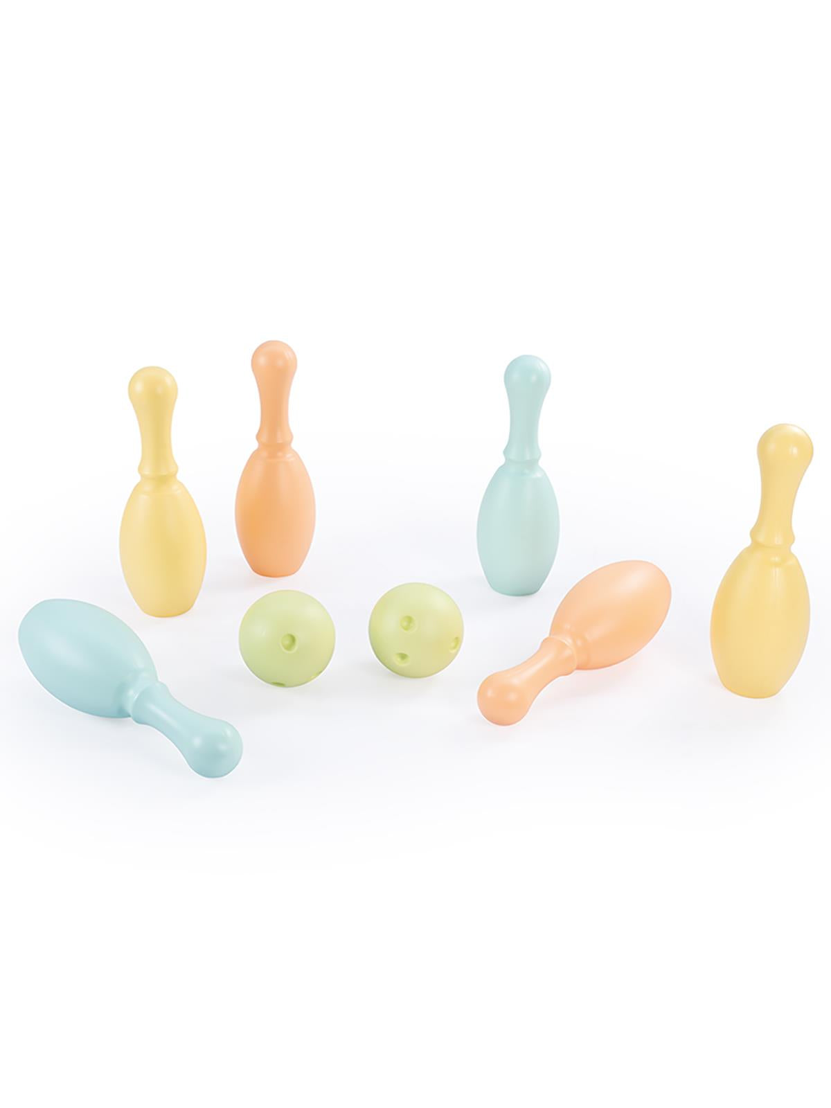 Dolu Oyuncak  Büyük Bowling File Set  - Yeşil