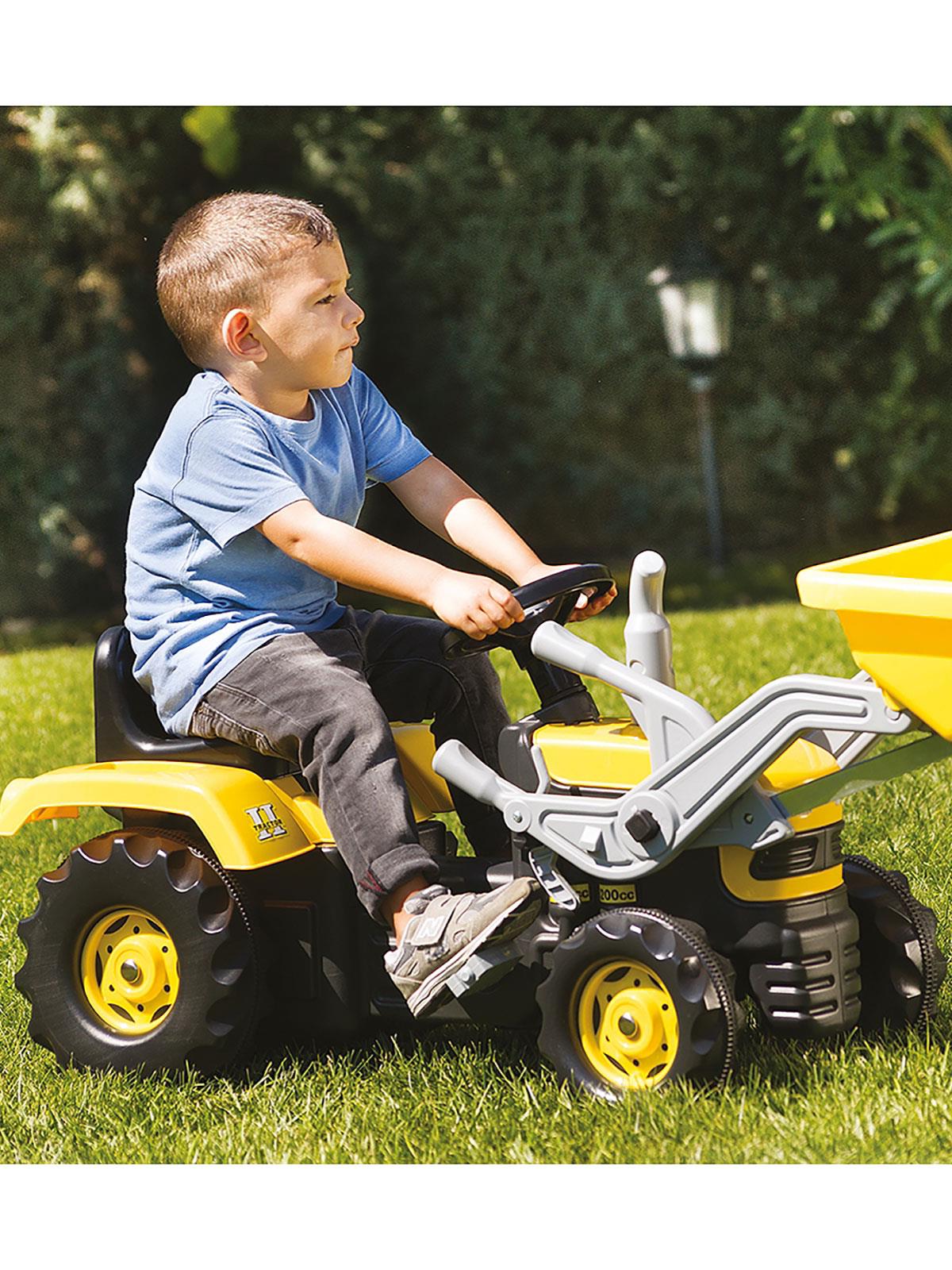 Dolu Oyuncak  Kepcelı Pedallı Traktor