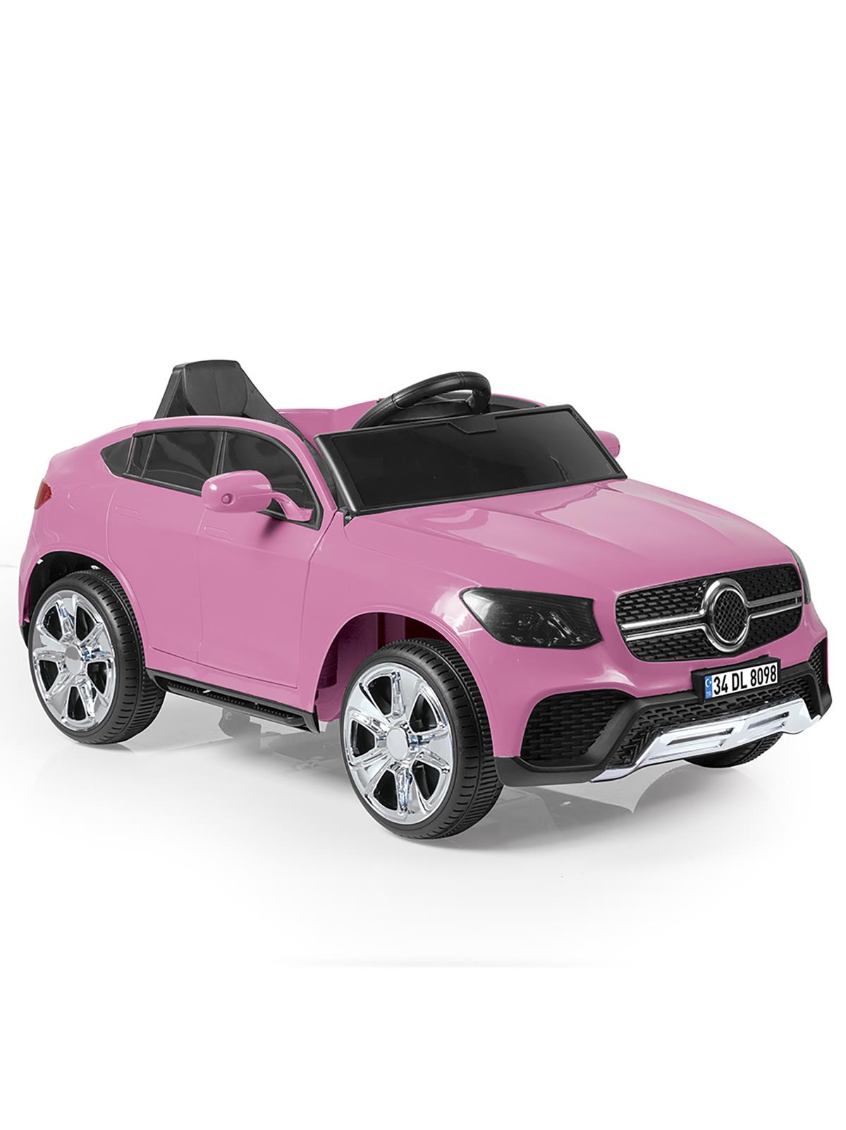 Dolu Oyuncak 12 Volt Uzaktan Kumandalı Akülü Araba - Pembe