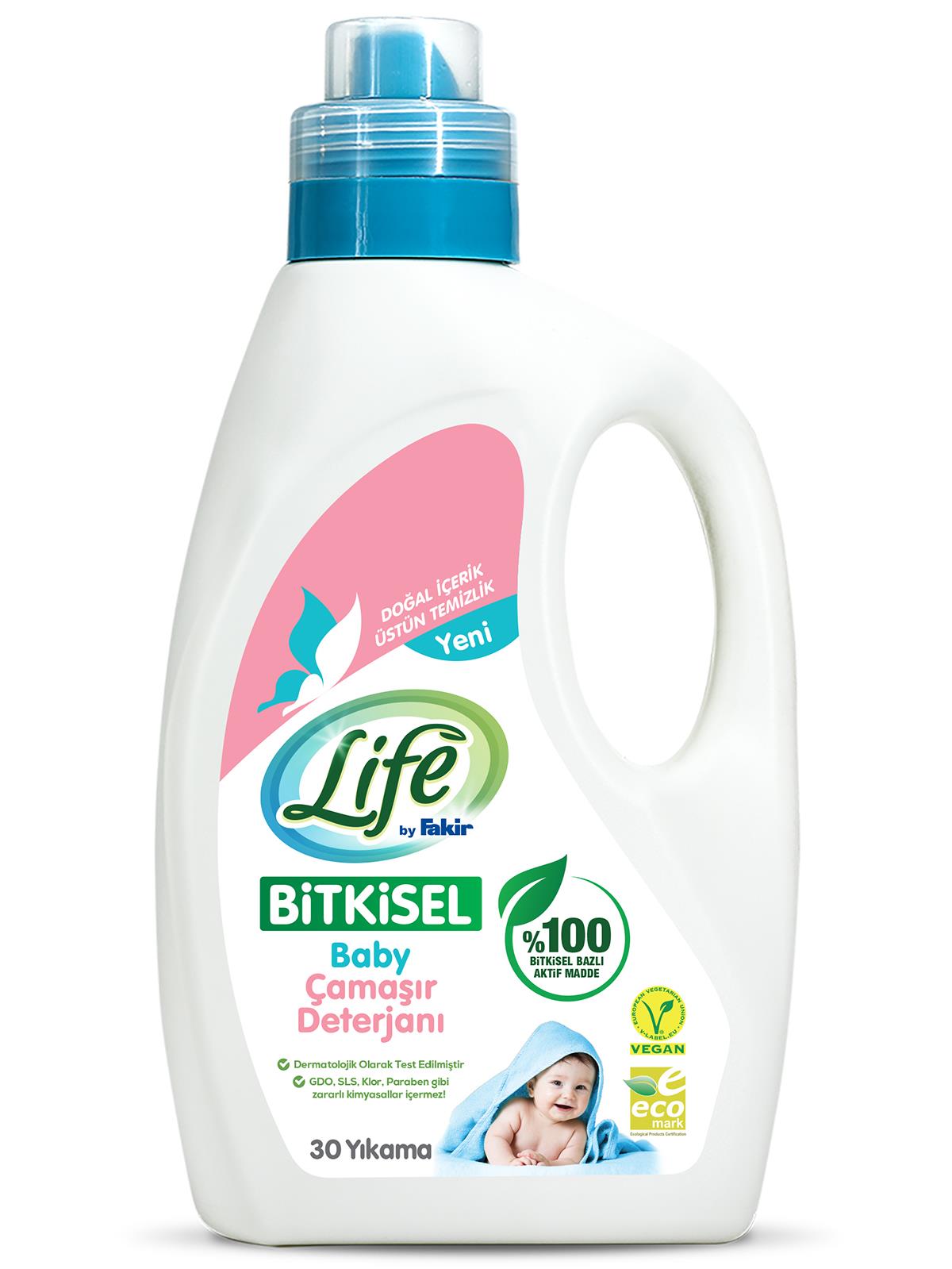 Fakir Bitkisel Bazlı Sıvı Çamaşır Deterjanı 1500 ml - Standart