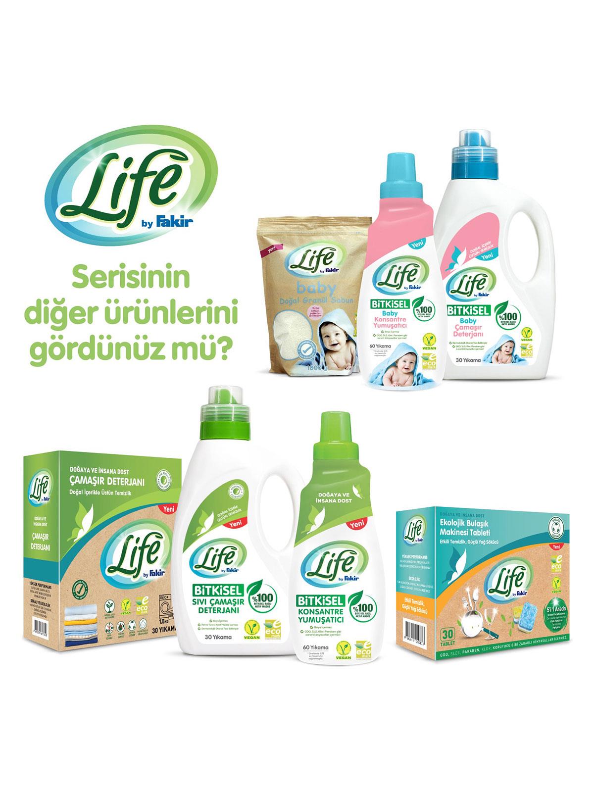 Fakir Bitkisel Bazlı Sıvı Çamaşır Deterjanı 1500 ml - Standart