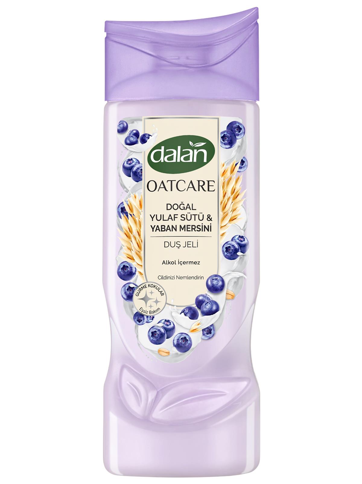 Dalan Oatcare Duş Jeli 450 Ml Yulaf Sütü &Yaban Mersini