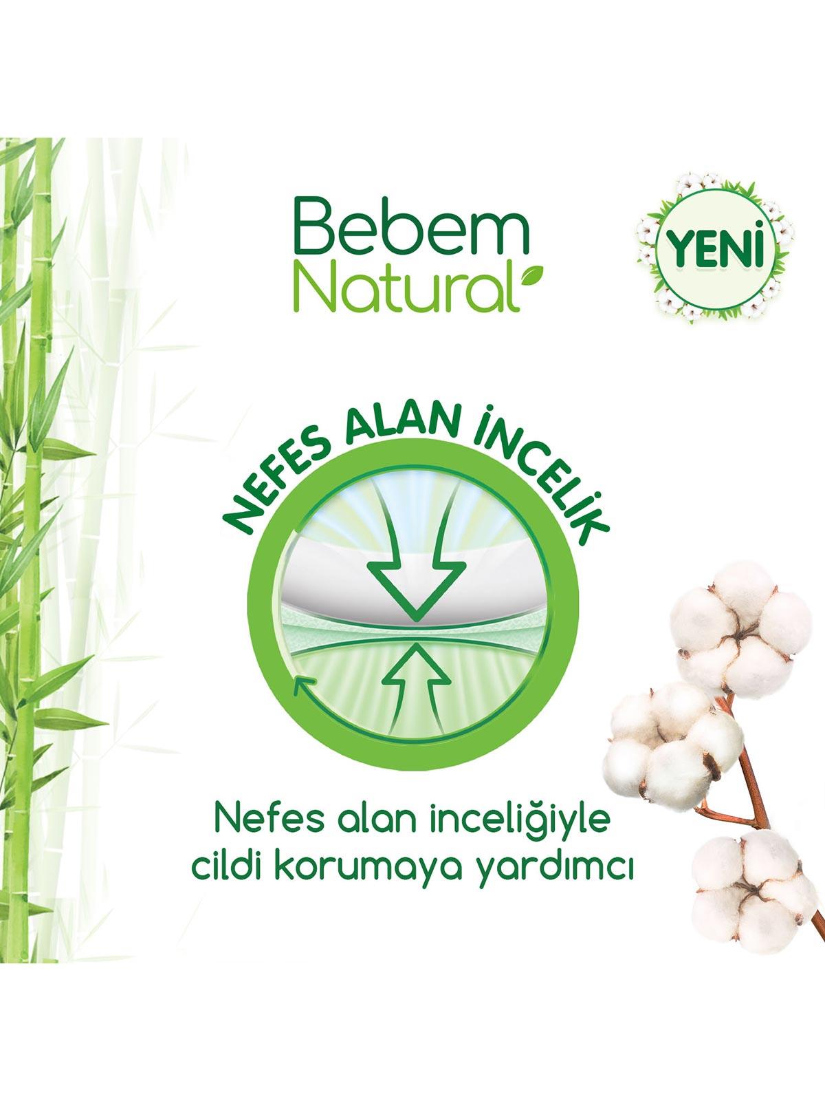 Bebem Natural 5 Beden Junior Ultra Fırsat Paketi 80 Adet