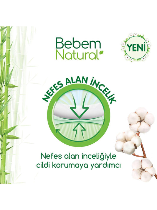 Bebem Natural 5 Beden Junior Ultra Fırsat Paketi 80 Adet